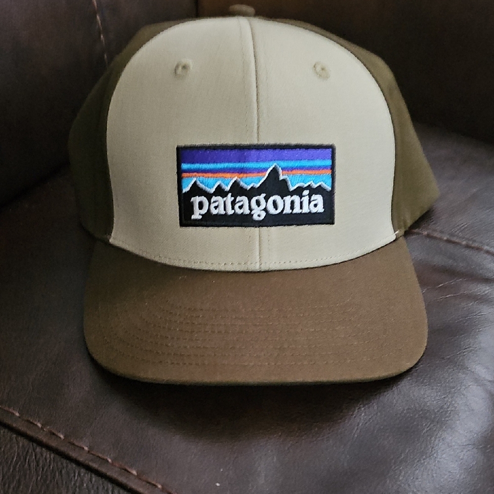 Patagonia Two-Tone Cap - Olive and Brown
